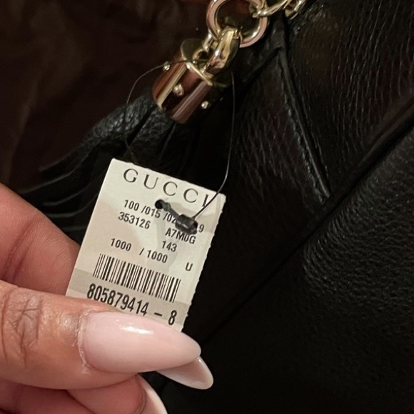 Authentic and Brand New Gucci Soho Chain Shoulder Handbag - Picture 2 of 13